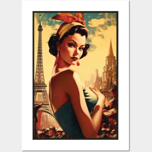 Paris, Travel Poster Posters and Art